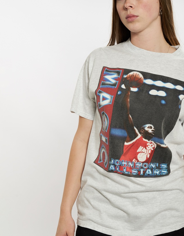 Vintage by The Real Deal - Pre Loved - 90s Magic Johnson's All Stars Tee