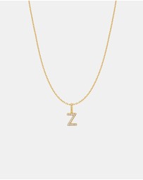 Ania Haie - Ania Haie Gold Letter Z Initial Necklace