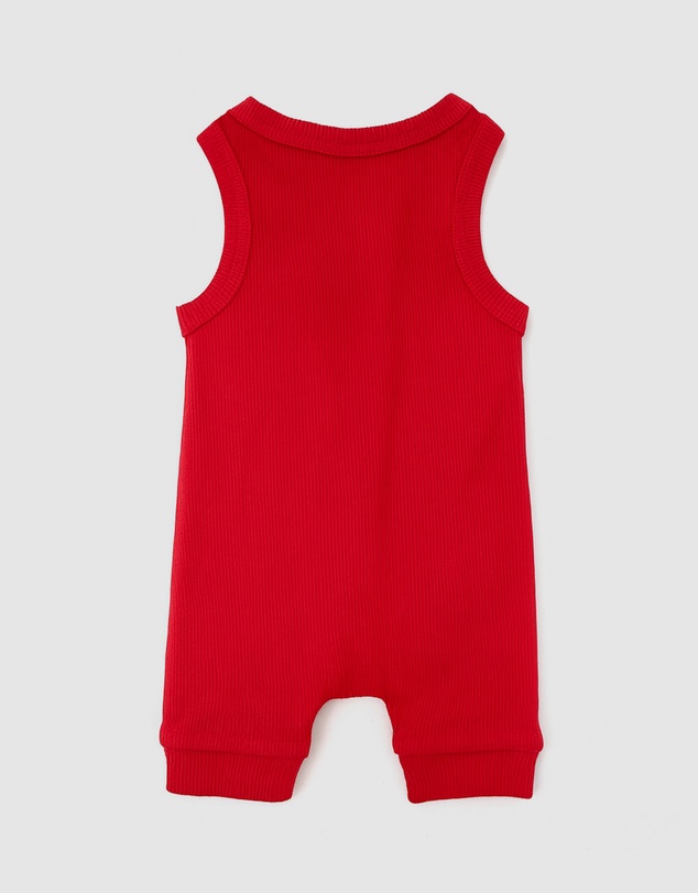 WITH LOVE FOR KIDS - BASICS Ribbed Romper - Babies