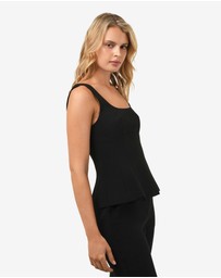 Forcast - Nikki Peplum Top