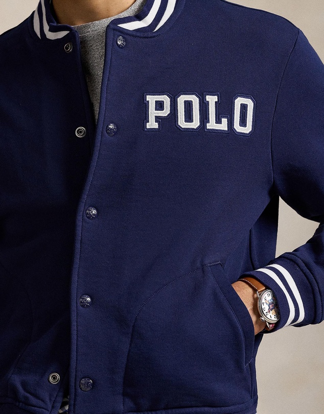 Polo Ralph Lauren - Logo Fleece Baseball Jacket