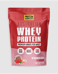 Protein Supplies Australia - Strawberry Australian Whey Protein - 1kg