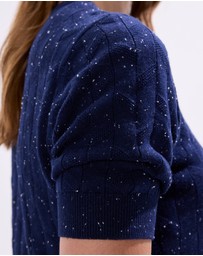Marcs - Thorns And Roses Speckle Knit Top