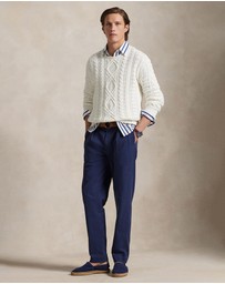 Polo Ralph Lauren - Slim Tapered Fit Pleated Twill Pants