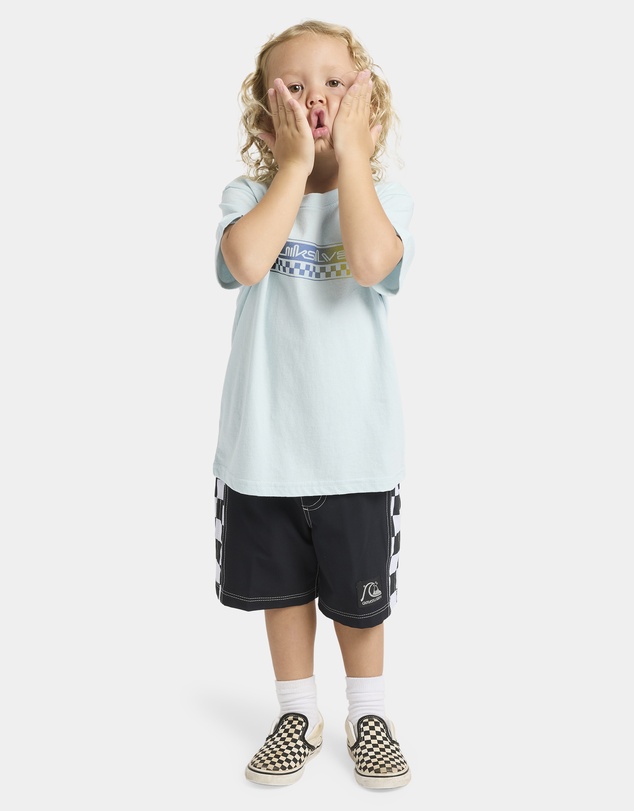 Quiksilver - Boys 2 to 7 Omni Check T-Shirt