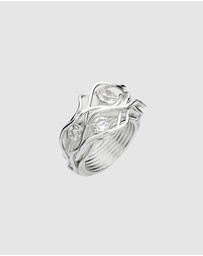 Elli Jewelry - Ring Zirconia 925 Sterling Silver
