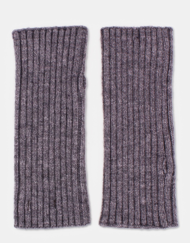 Morgan & Taylor - Asha Rib Knit Fingerless Gloves