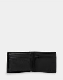 Billabong - Mens Script Bi Fold Wallet