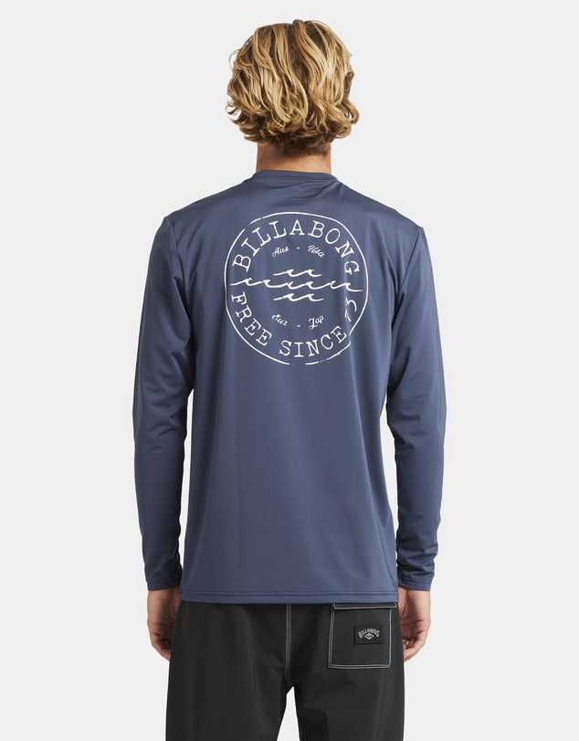 Billabong - Mens Big Wave Daz Long Sleeve Rash Vest