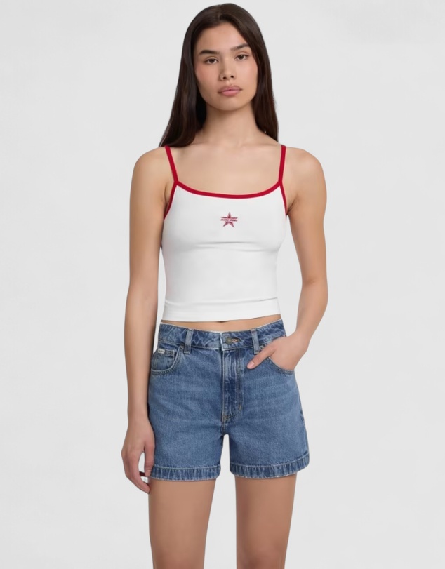 GUESS Jeans - GUESS JEANS Embroidered Star Tank Top