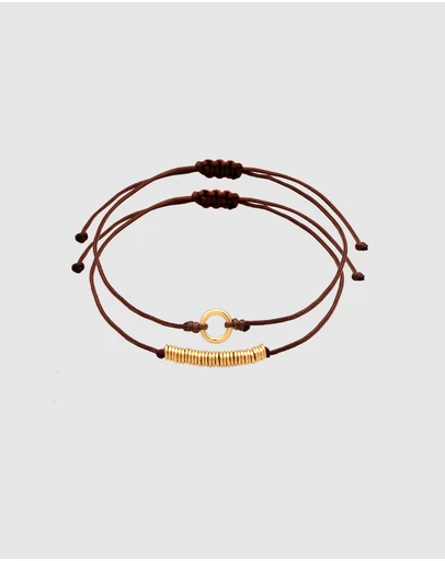 Elli Jewelry - Nylon Bracelet Set