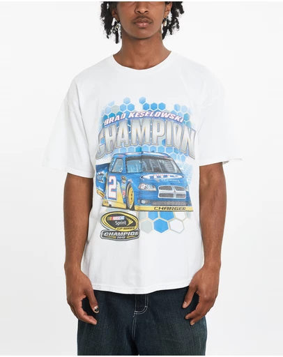 Vintage by The Real Deal - Pre Loved - Vintage Brad Keselowski NASCAR Racing Tee