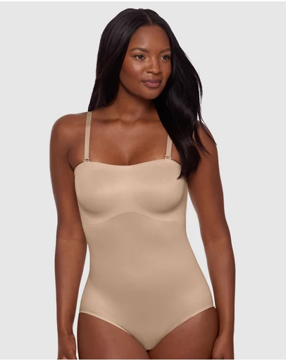 Miraclesuit Shapewear - Show Stopper Wirefree Convertible-to-Strapless Shaping Bodysuit