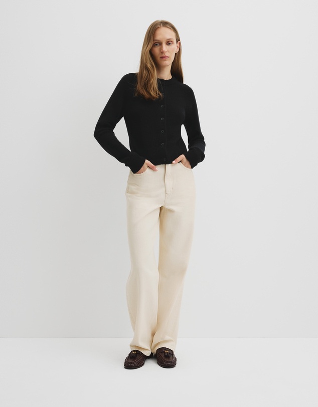 Country Road - Cotton Cashmere Crew Neck Cardigan