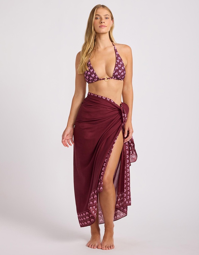 Seafolly - Woodblock Sarong