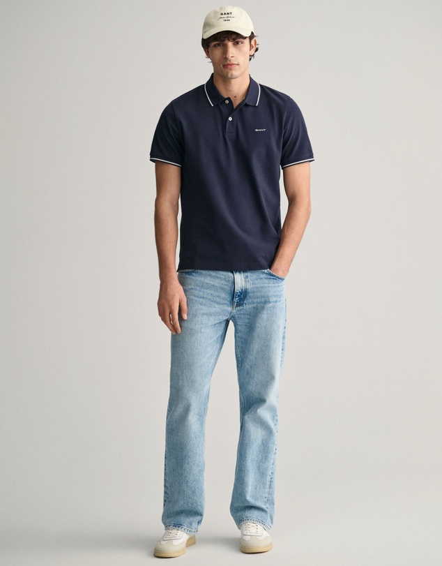 Gant - Tipped Piqué Polo Shirt