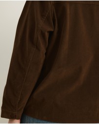 Atmos&Here Curvy - Nell Faux Suede Shacket
