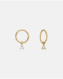 SAINT VALENTINE - Saint Mini Hoops - Gold - ICONIC EXCLUSIVE