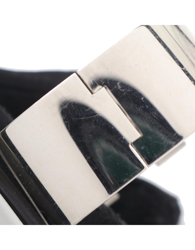 Pre-Loved by Azura Reborn - Pre-Loved Wide Enamel Clic Clac H Bracelet PM