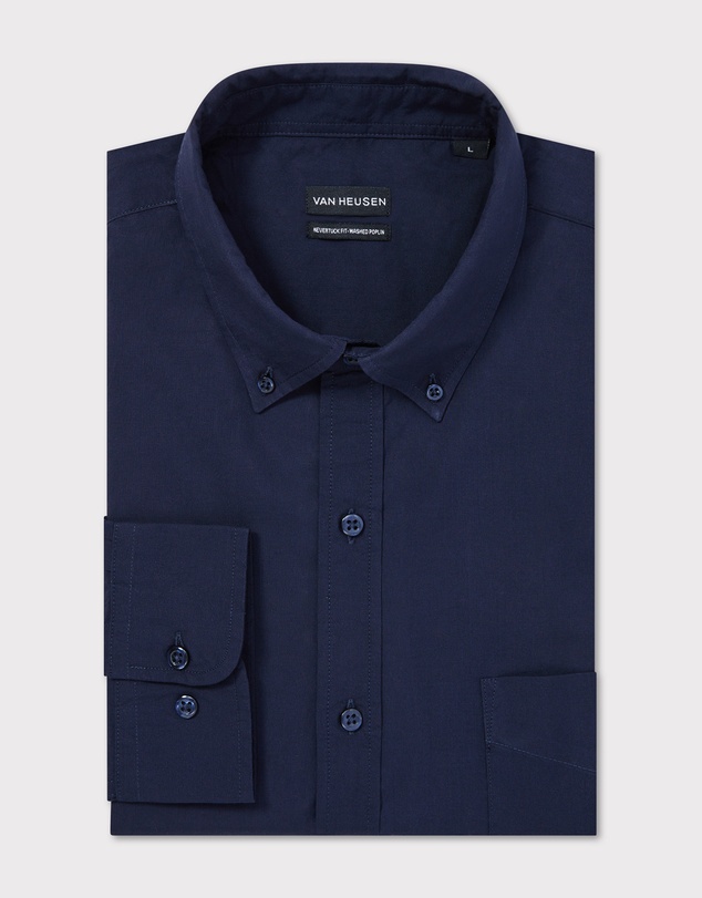 Van Heusen - Washed Poplin Casual Shirt