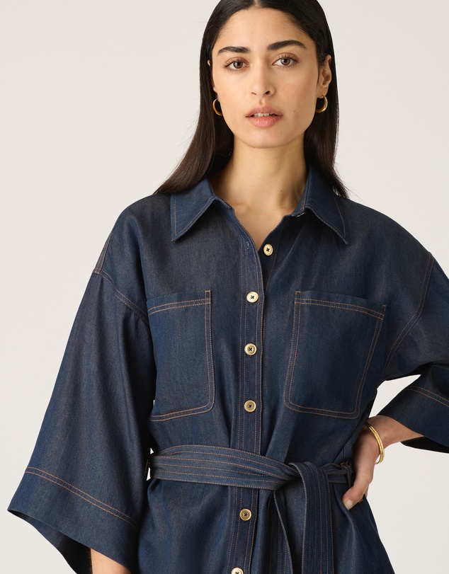 MOS The Label - Cleo Denim Shirt