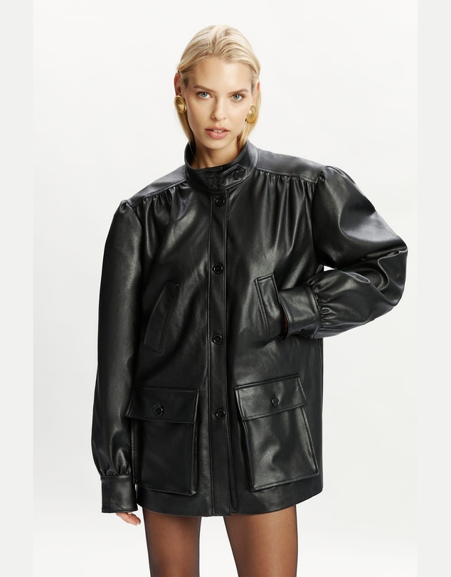 Bardot - Clements Vegan Leather Jacket