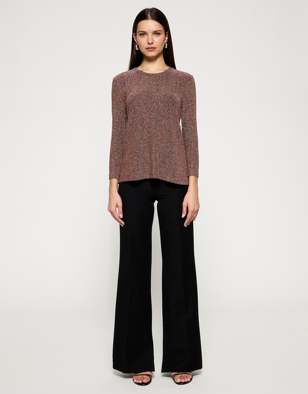 Lindsay Nicholas New York - Disco Glitter Top