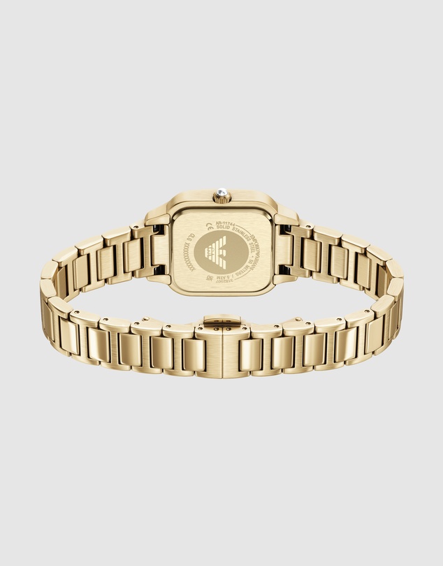 Emporio Armani - Gold Tone Analogue Watch