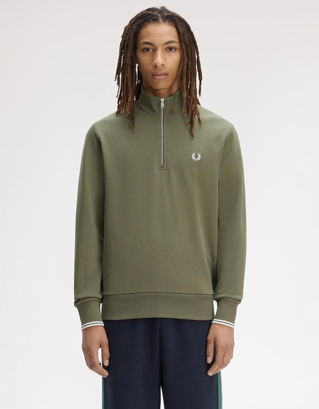 Fred Perry - Half Zip Sweatshirt