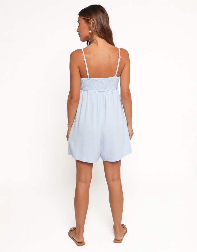 Petal & Pup - Quinley Playsuit - Light Blue