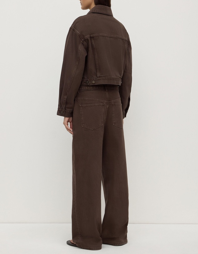 Assembly Label - Cropped Denim Jacket
