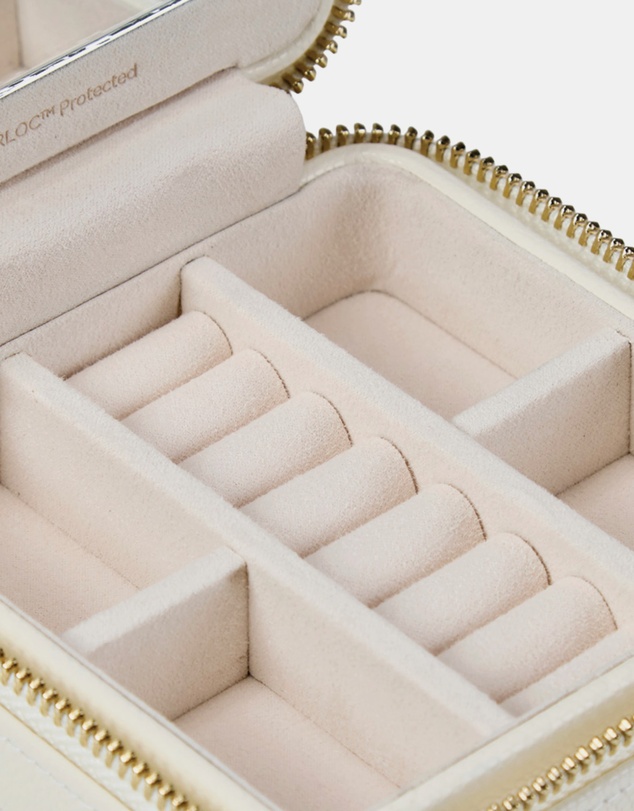 Wolf - WOLF Lauren Zip Travel Case Ivory
