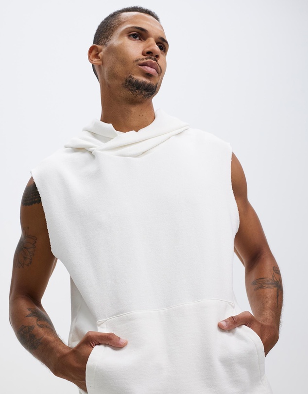 Surrounded By Ghosts - The Anandite French Terry Sleeveless Hoodie