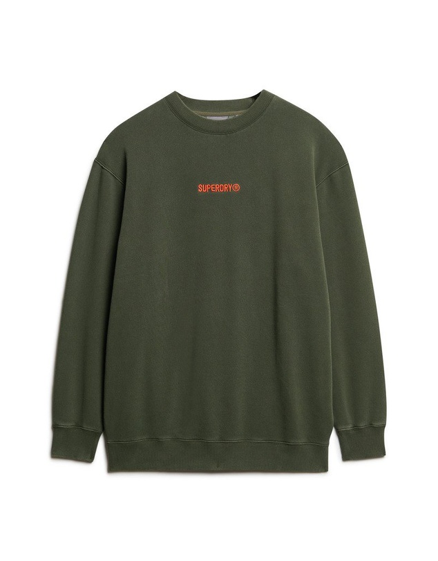 Superdry - Micro Logo Graphic Loose Crew