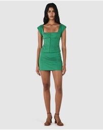Hansen & Gretel - Kyra Taffeta Mini Skirt