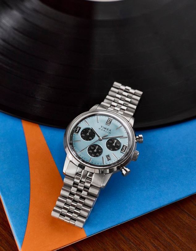 TIMEX - Marlin® Chronograph Tachymeter 40mm Stainless Steel Bracelet Watch