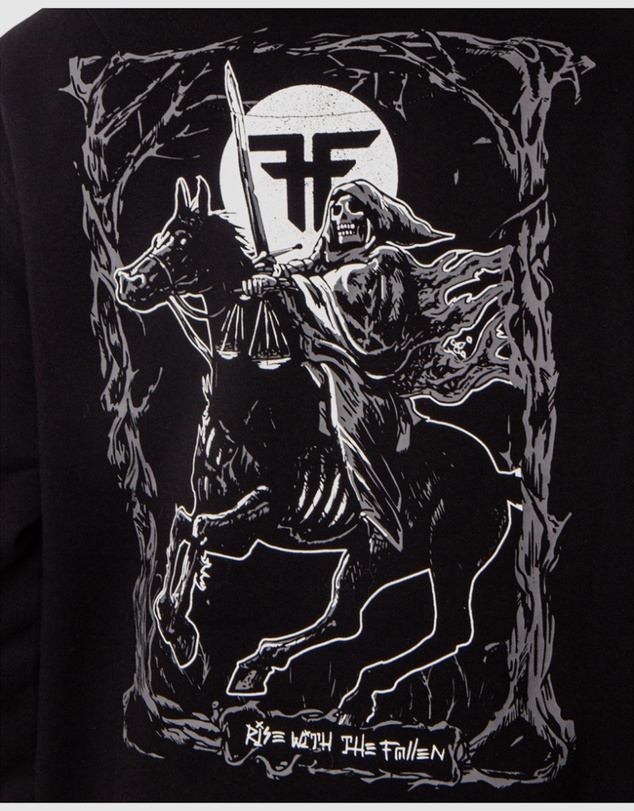 Fallen Footwear - Mens Dark Horse Hoodie Black