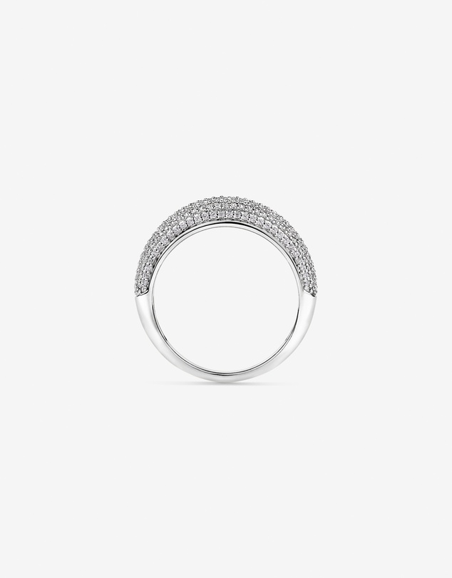 Michael Hill - Pavé Dome Ring in Sterling Silver - Medium