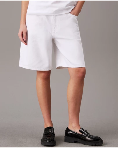 Calvin Klein Jeans - 90s Straight Denim Shorts