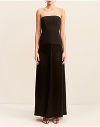 Shona Joy - Adri Strapless Panelled Maxi Dress