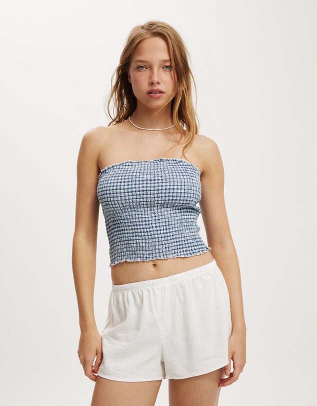 Cotton On - Alina Shirred Tube Top