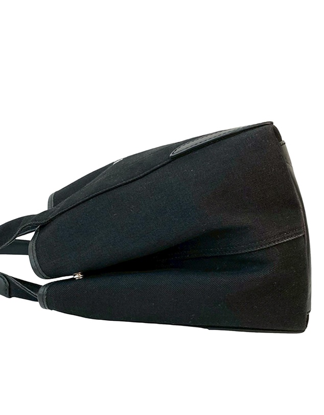 Pre-Loved by Azura Reborn - Pre-Loved Canvas Navy Cabas Tote S