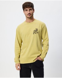 Gramicci - Running Man Pigment Dyed LS Tee