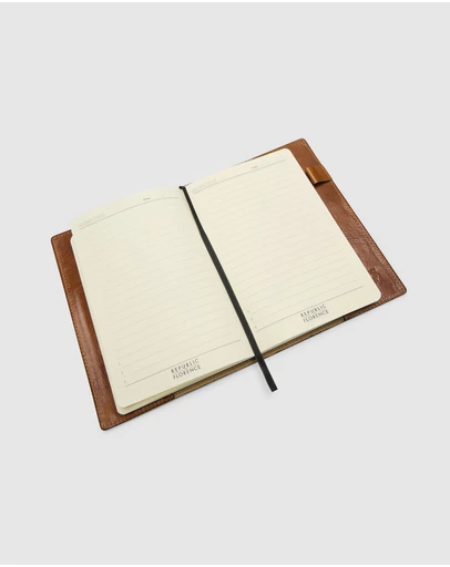 Republic of Florence - Journal A5 Tan