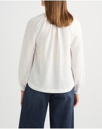 David Lawrence - Yana Cotton Crinkle Blouse