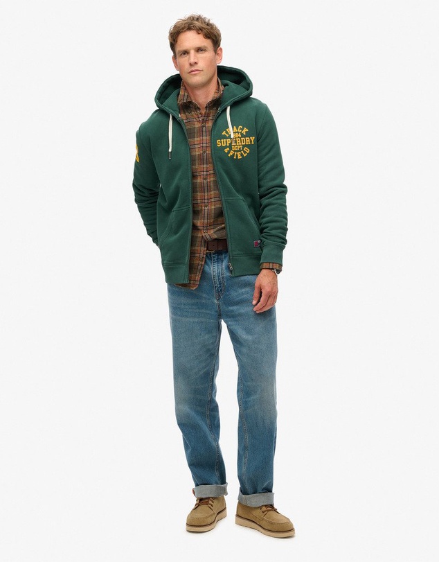 Superdry - Track & Field Graphic Ziphood