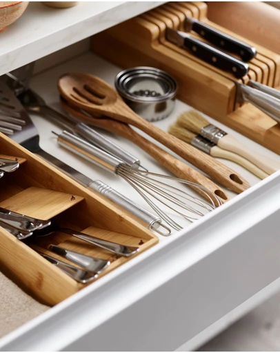 Joseph Joseph - DrawerStore™ Bamboo Compact Cutlery Organiser
