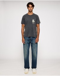 Nudie Jeans - Roy Pale Tracks T-Shirt
