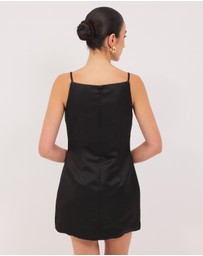 Calli - Marla Satin Mini Dress