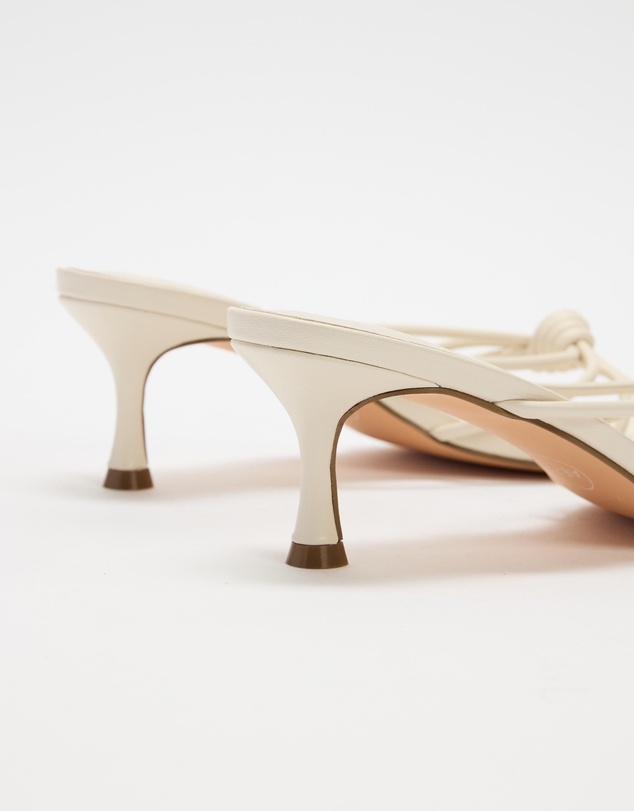 AERE - Leather Crossover Strappy Heels